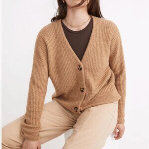 Madewell Cameron Ribbed Cardigan in Coziest Yarn LAST CHANCE BEFORE DONATION!